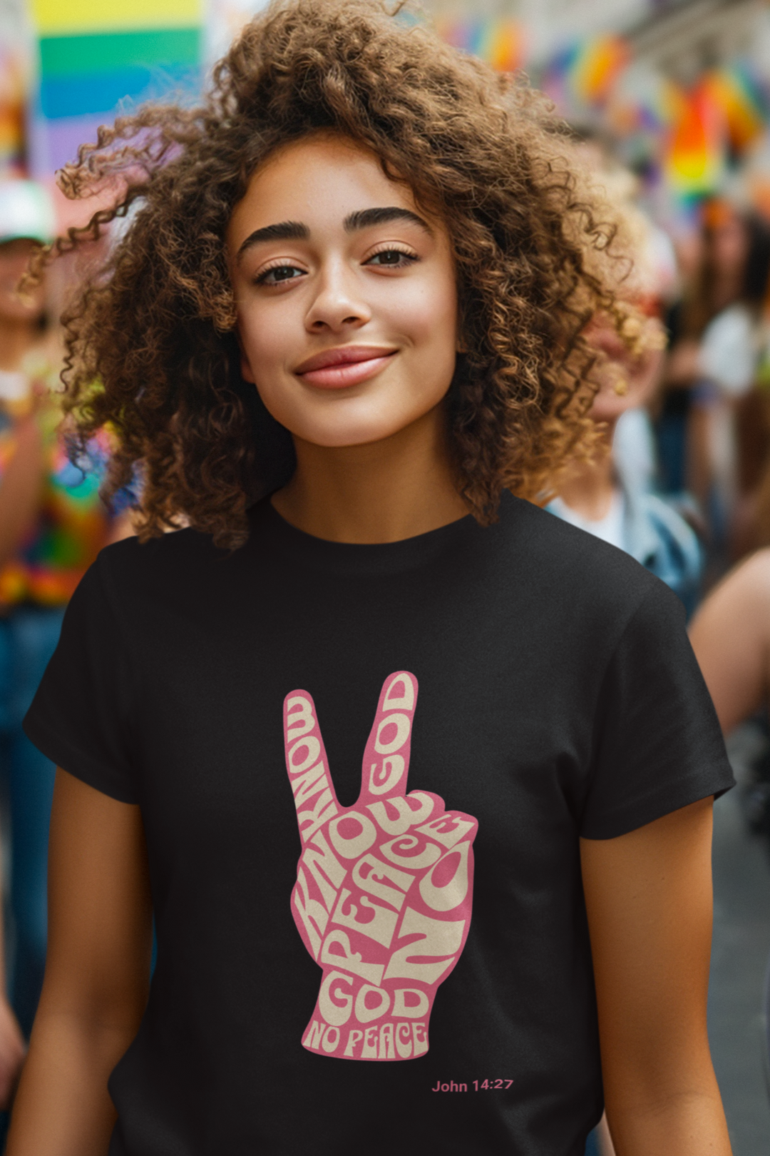 Know God Know Peace Women's Tee