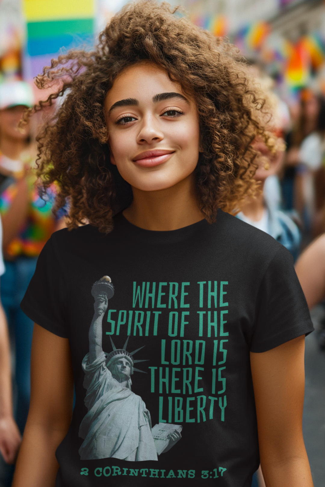 Where the Spirit of the Lord is There is Liberty Women's Tee