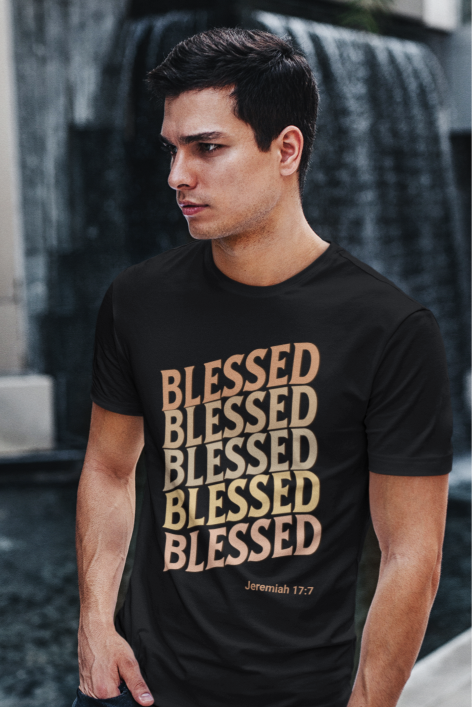 Blessed x5 Men's Tee