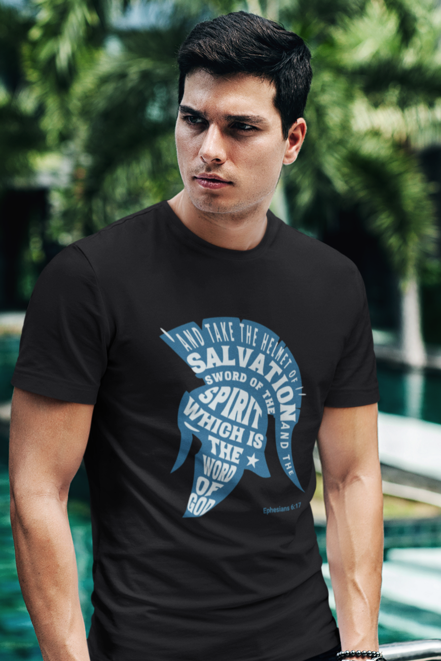 Helmet of Salvation Men's Tee