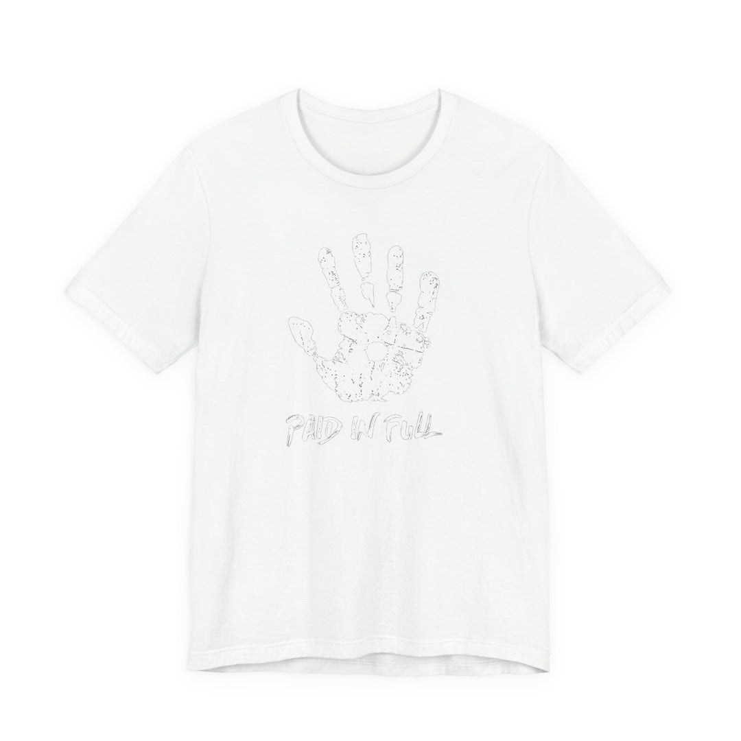 Handprint Graphic Tee — 'Find Your Fall' Casual Short Sleeve Shirt