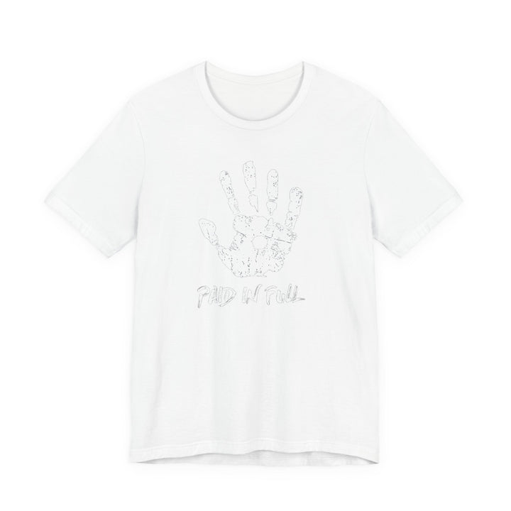 Handprint Graphic Tee — 'Find Your Fall' Casual Short Sleeve Shirt
