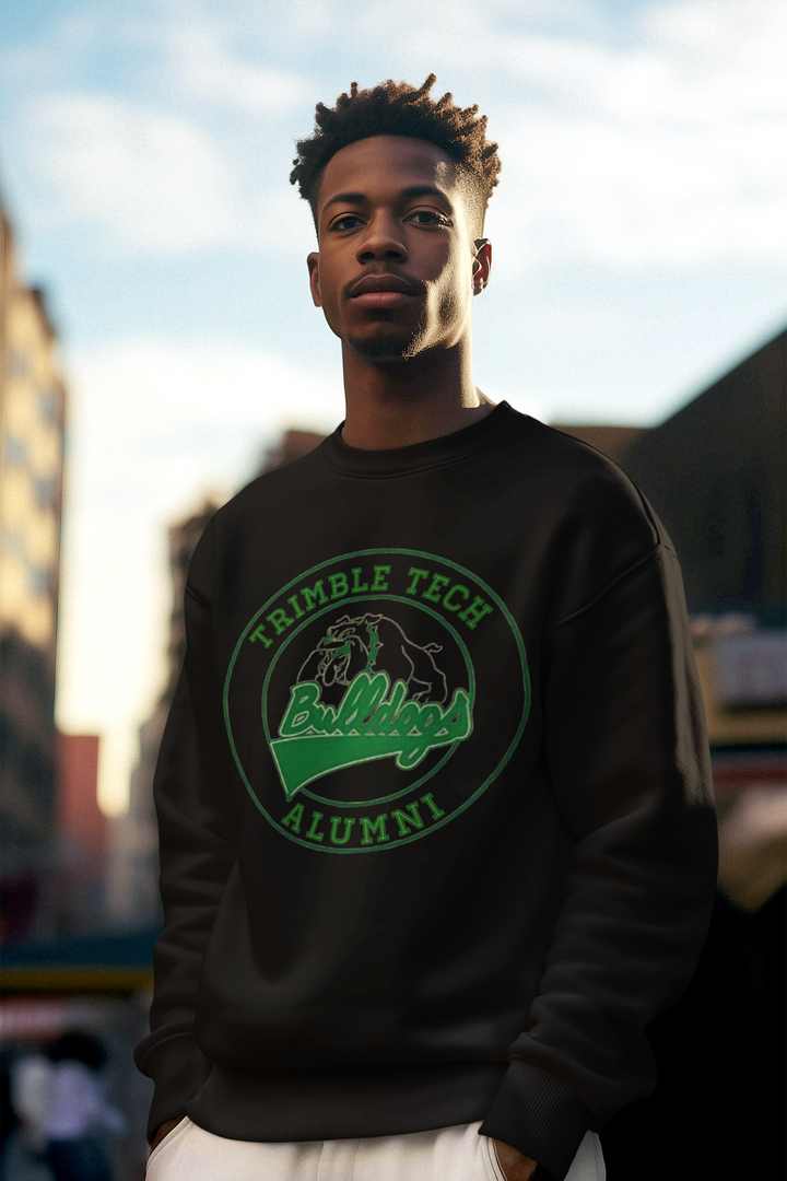 Alumni Round Unisex Crew Sweatshirt
