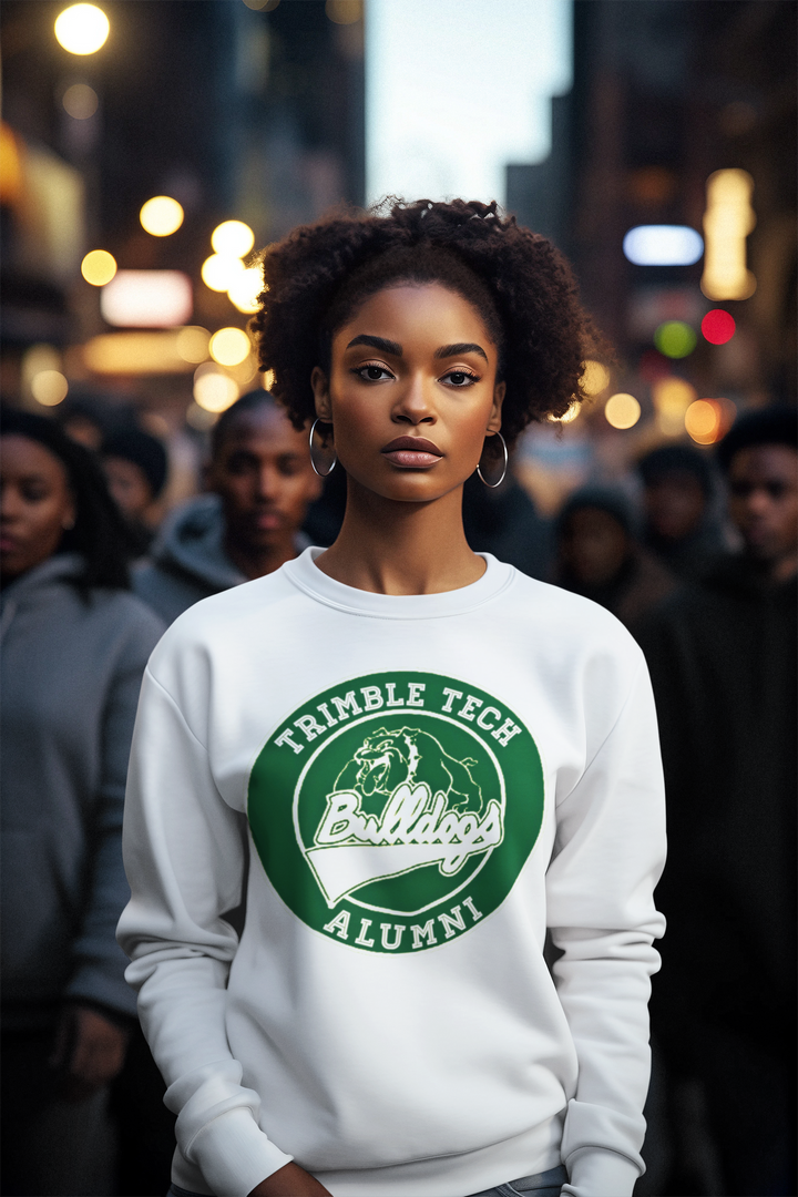 Alumni Round Unisex Crew Sweatshirt
