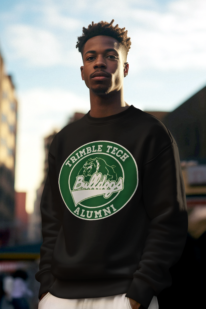 Alumni Round Unisex Crew Sweatshirt