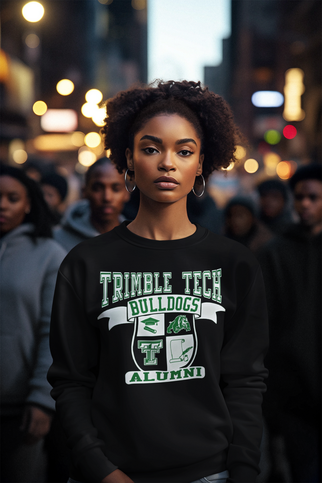 Alumni Crescent Unisex Crew Sweatshirt