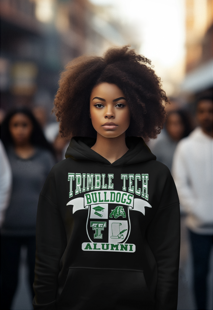 Alumni Crescent Logo Unisex Hoodie
