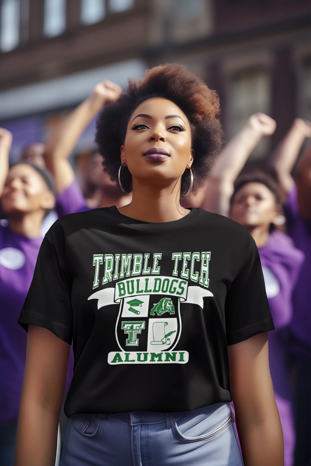 Alumni Crescent Unisex Tee