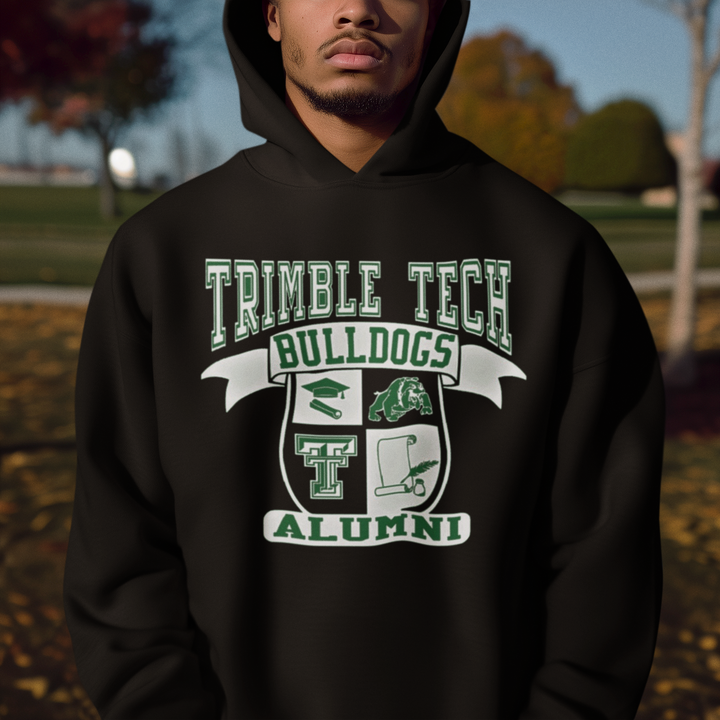 Alumni Crescent Logo Unisex Hoodie