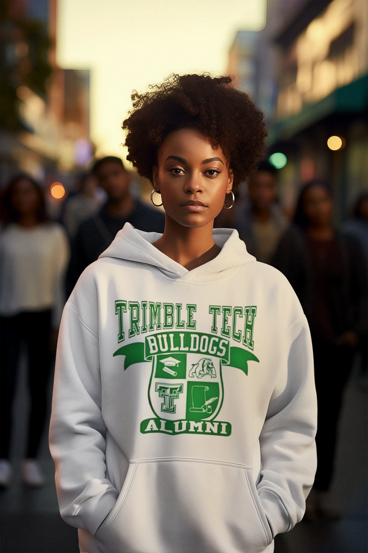 Alumni Crescent Logo Unisex Hoodie