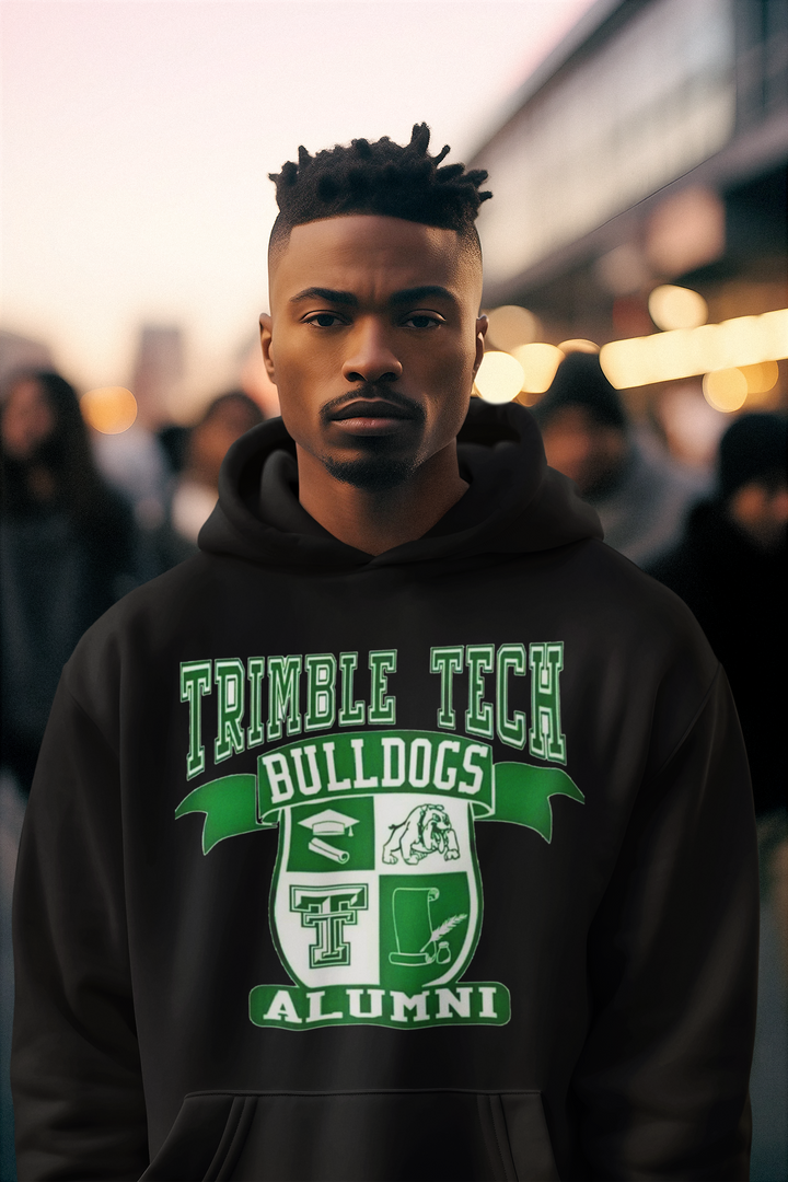 Alumni Crescent Logo Unisex Hoodie