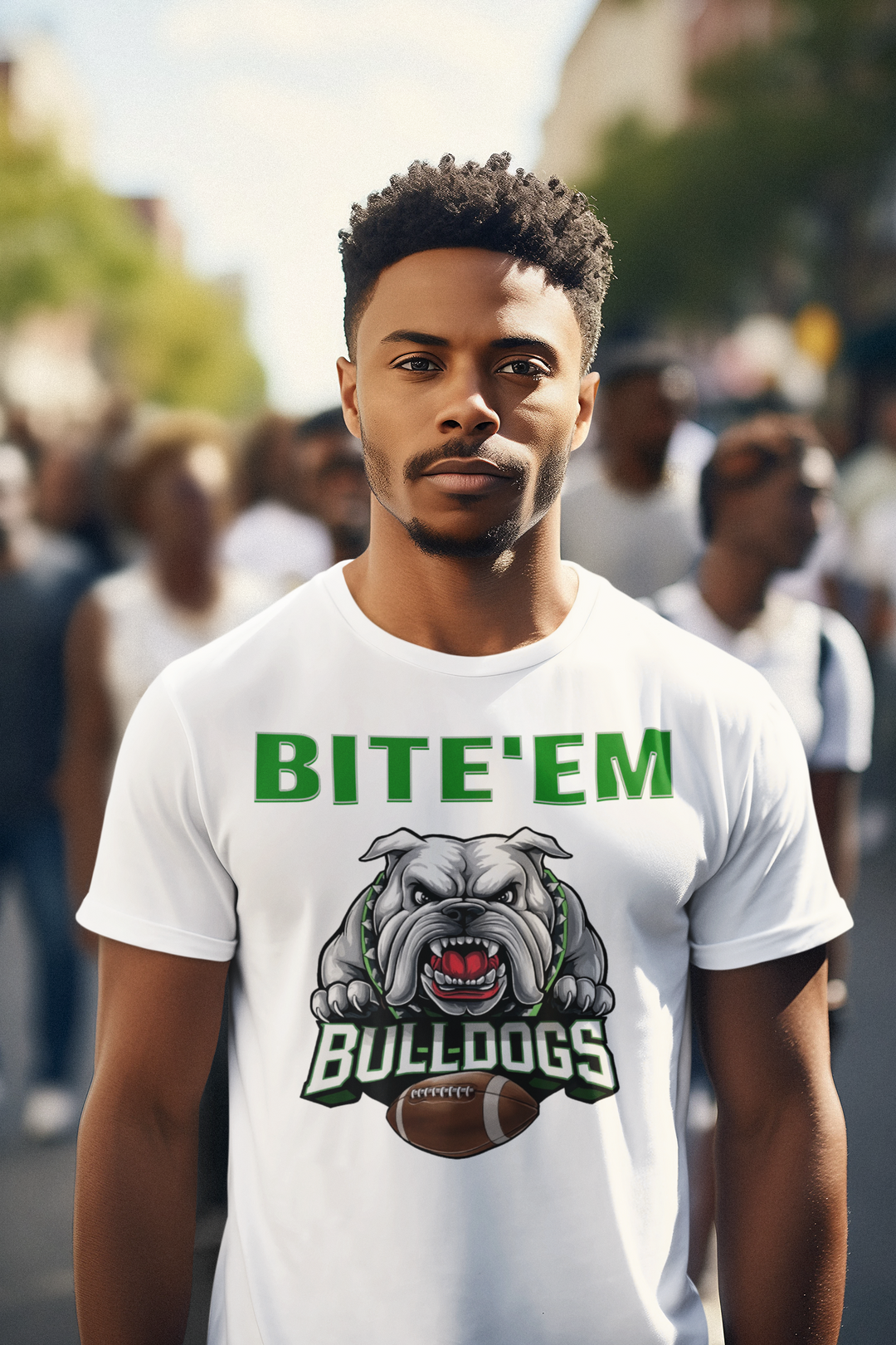Bulldog Mad Dog Unisex Tee