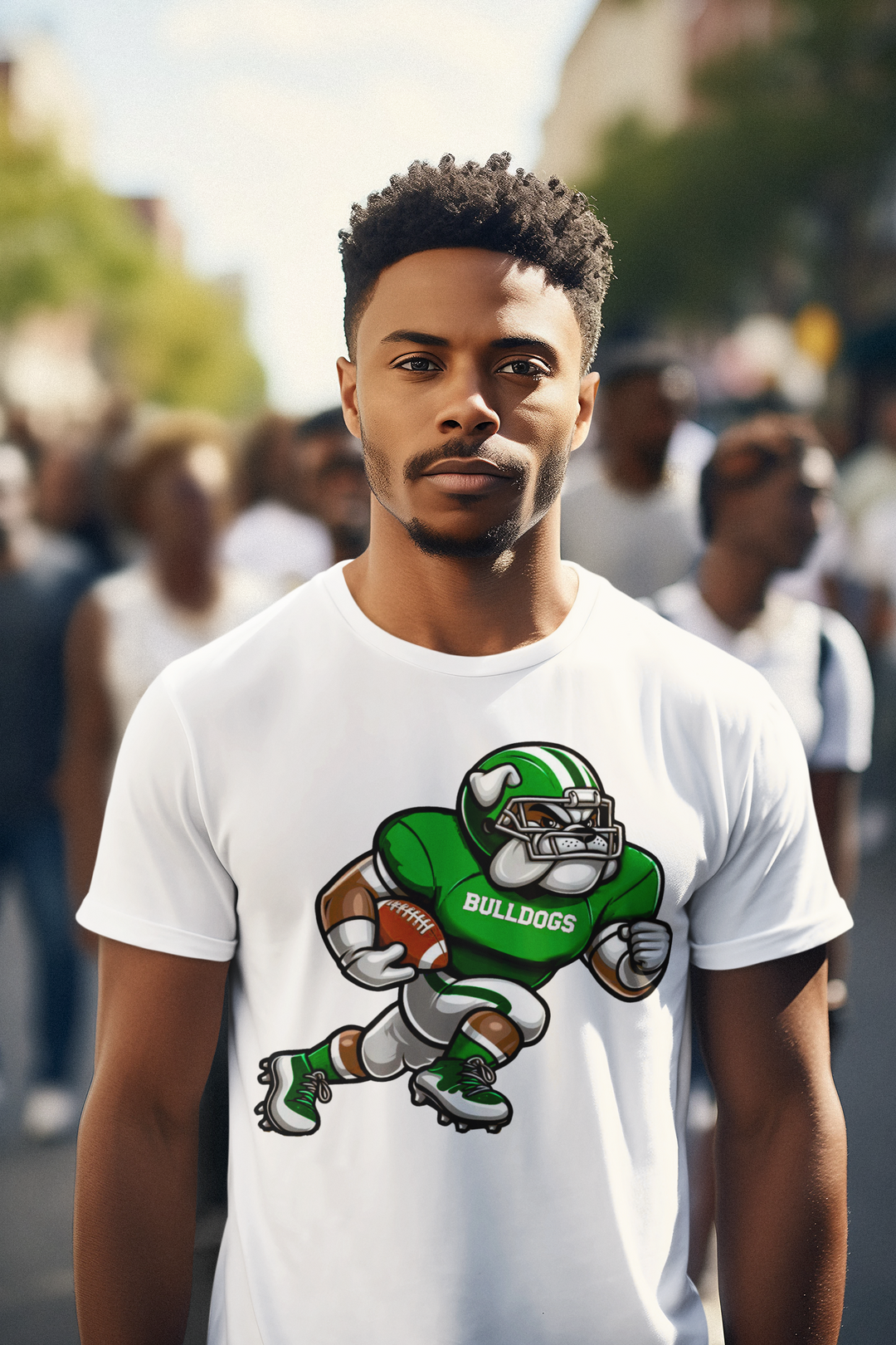 Bulldog Receiver Unisex Tee