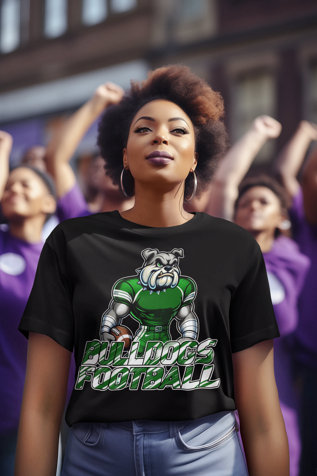 Bulldog Player Unisex Tee