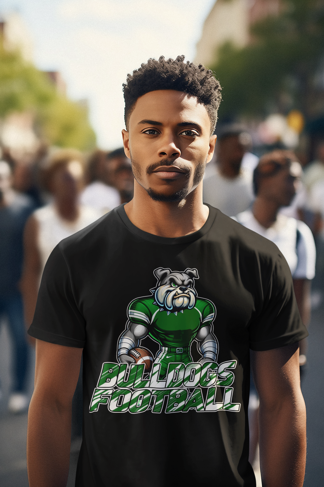 Bulldog Player Unisex Tee